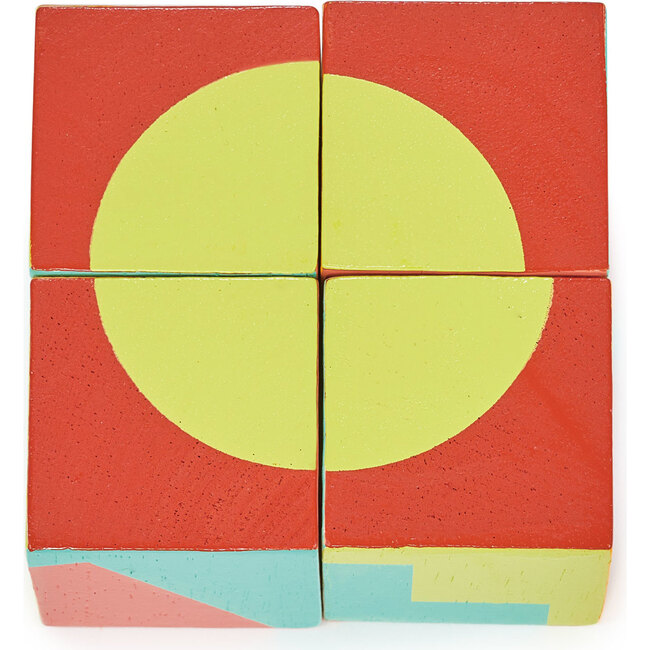 Toy Colour Blocks - Woodens - 6