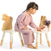 Bunny Table and Chair Set - Woodens - 3 - thumbnail