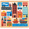 Town Puzzle - Wooden Puzzles - 1 - thumbnail