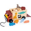 Shape Sorting Safari Truck - Woodens - 2 - thumbnail