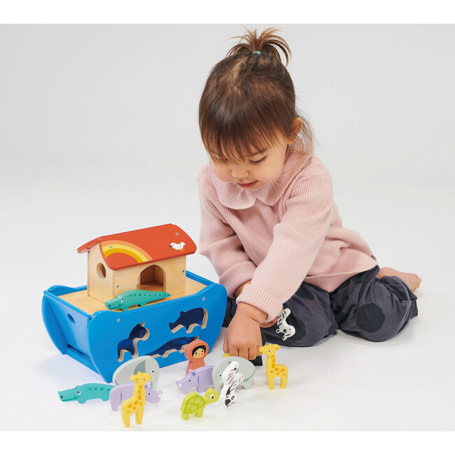 Shape Sorting Animal Ark - Woodens - 3