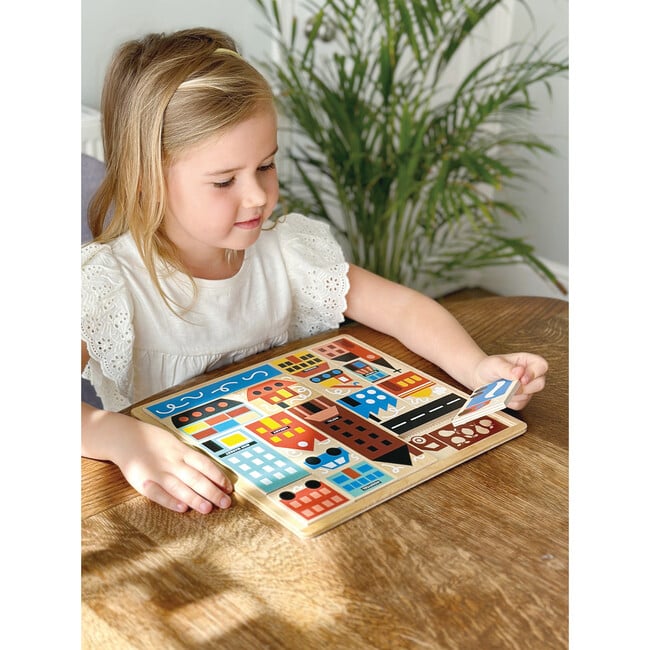 Town Puzzle - Wooden Puzzles - 4