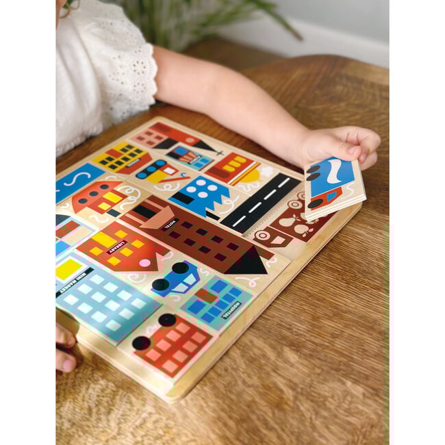 Town Puzzle - Wooden Puzzles - 6