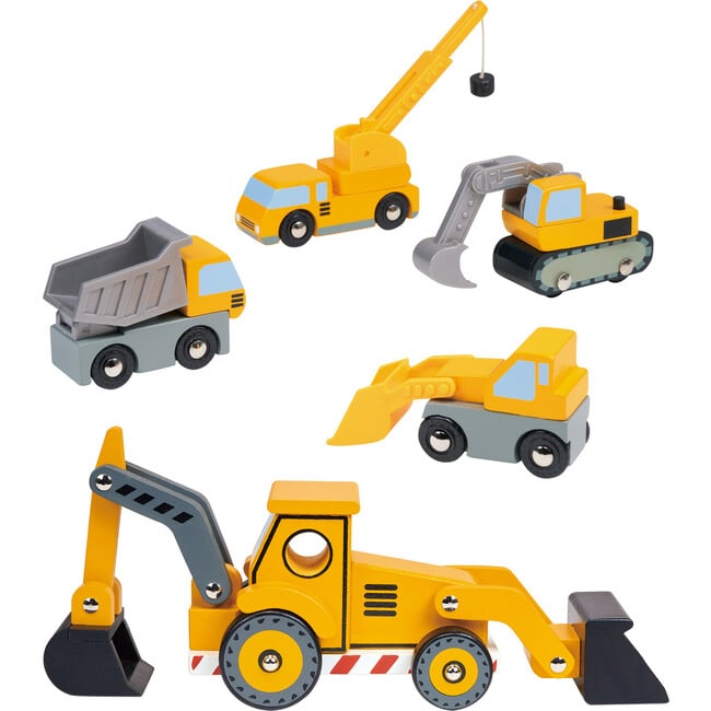 Construction Vehicles Bundle - Developmental Toys - 1