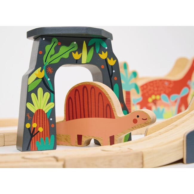 Lost World Dinosaur Railway Set - Woodens - 5