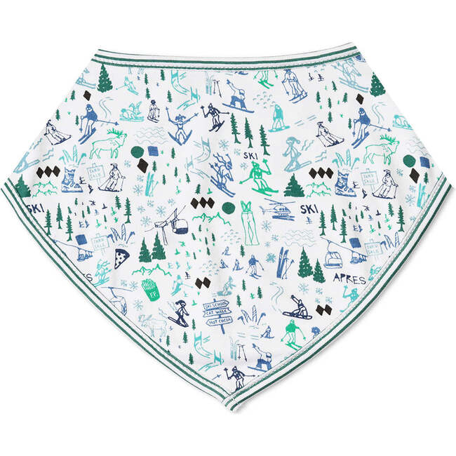 Apres Ski Bandana Baby Bib, Multi