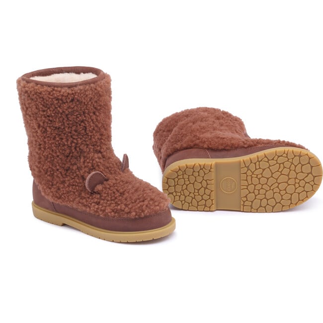 Irfi Lining & Bear Boots, Brown - Boots - 6