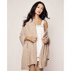Cashmere Wrap, Beige - Cardigans - 2 - thumbnail