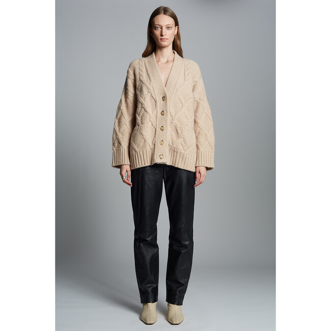 Kayln Cardi, Pale Camel - Cardigans - 5