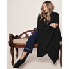 Cashmere Wrap, Black - Cardigans - 5 - thumbnail