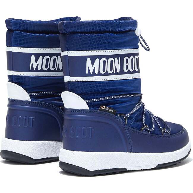 MOON BOOT Sport Junior Blue Ripstop Boots Blue