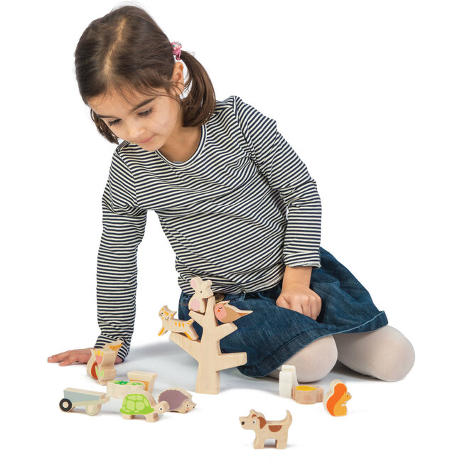 Stacking Garden Friends - Woodens - 4
