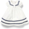 The Sailor Baby Dress, White - Dresses - 1 - thumbnail