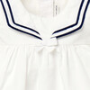 The Sailor Baby Dress, White - Dresses - 2