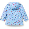 The Cherry Raincoat, Blue - Raincoats - 3 - thumbnail