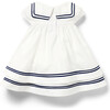 The Sailor Baby Dress, White - Dresses - 3