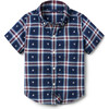 Sailboat Plaid Jacquard Shirt - Button Downs - 1 - thumbnail