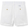 Linen-Cotton Short, White - Shorts - 2