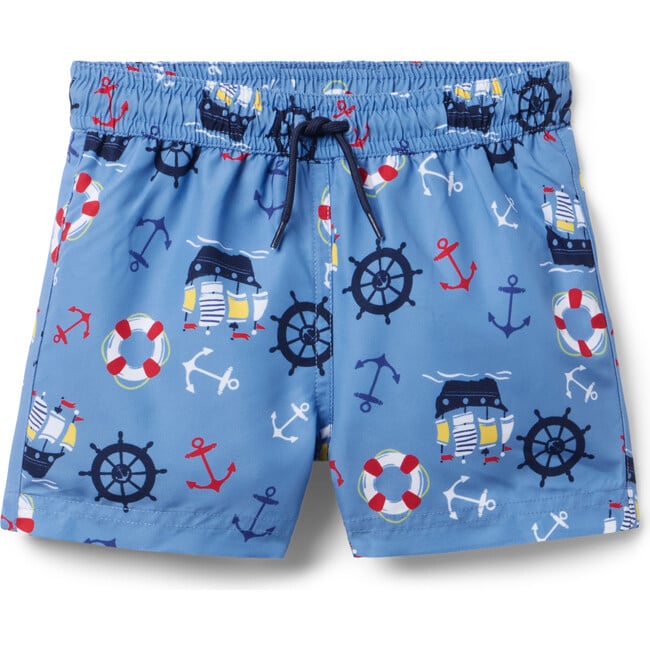 Recycled Pirate Ship Swim Trunk - Swim Trunks - 3