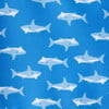 Recycled Shark Swim Trunk, Blue - Swim Trunks - 2 - thumbnail