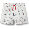 Recycled Nautical Icon Swim Trunk - Swim Trunks - 3 - thumbnail
