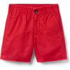 Linen-Cotton Short, Red - Shorts - 1 - thumbnail