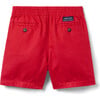 Linen-Cotton Short, Red - Shorts - 2 - thumbnail