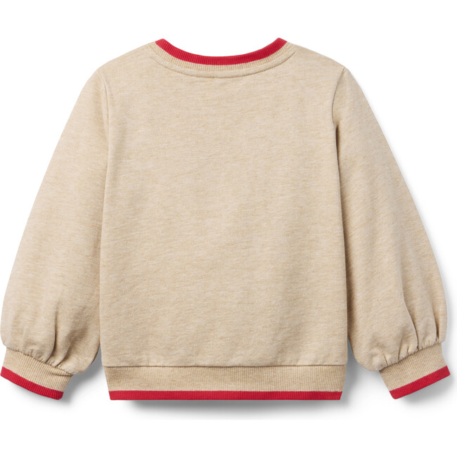 Cherry Sweatshirt, Oatmeal - Sweatshirts - 3