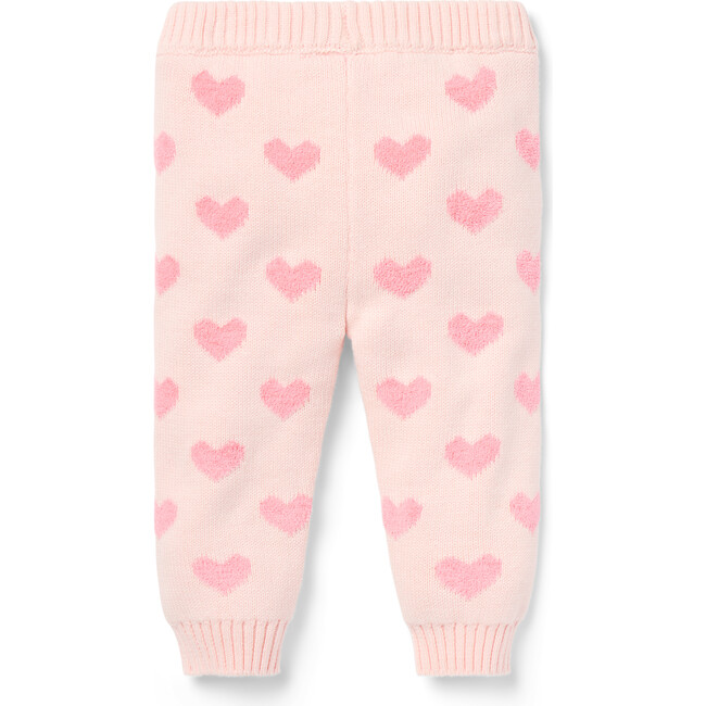 Baby Heart Sweater Pant, Pink