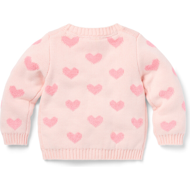 Baby Heart Cardigan, Pink
