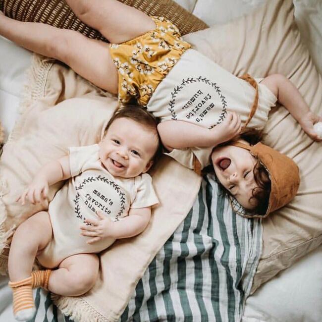 Mamas Favorite Human Organic Cotton Kids Tee Short Sleeve - T-Shirts - 5