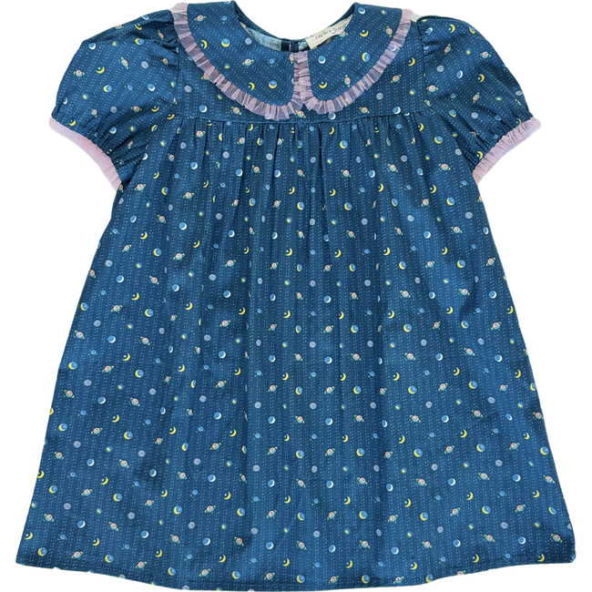 Lace Trim Dress, Space (Tulle)