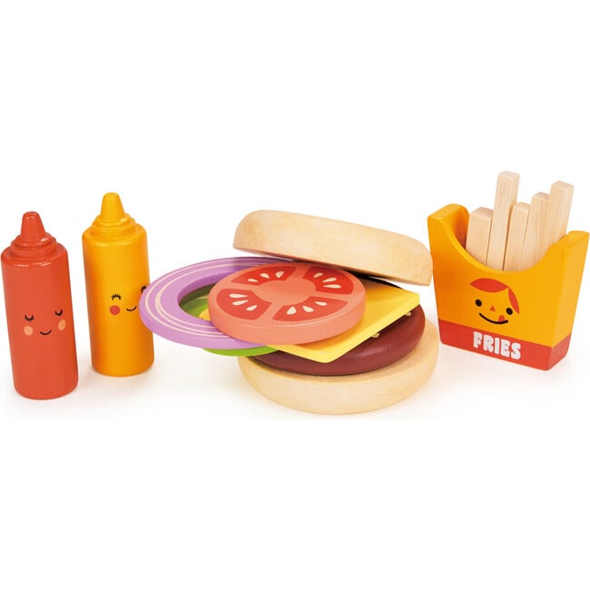 Take-out Burger Set - Play Food - 3