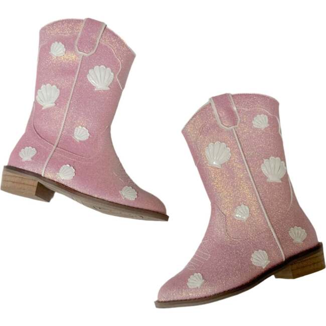 Cowgirl Coral Cove Boots, Pink