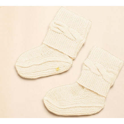Toddler Cap and Booties Gift Set, White - Mixed Gift Sets - 2