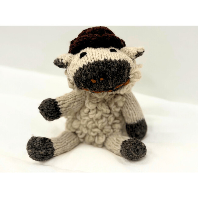 Wool Knit Buddy, Sawyer The Sheep - Plush - 3