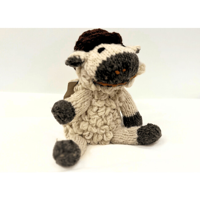 Wool Knit Buddy, Sawyer The Sheep - Plush - 4