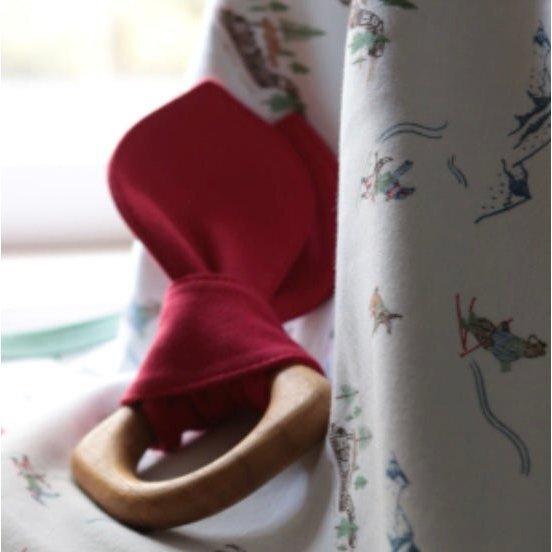 Teething Ears, Scarlet Red