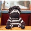Wool Knit Buddy, Zachary The Zebra - Plush - 3