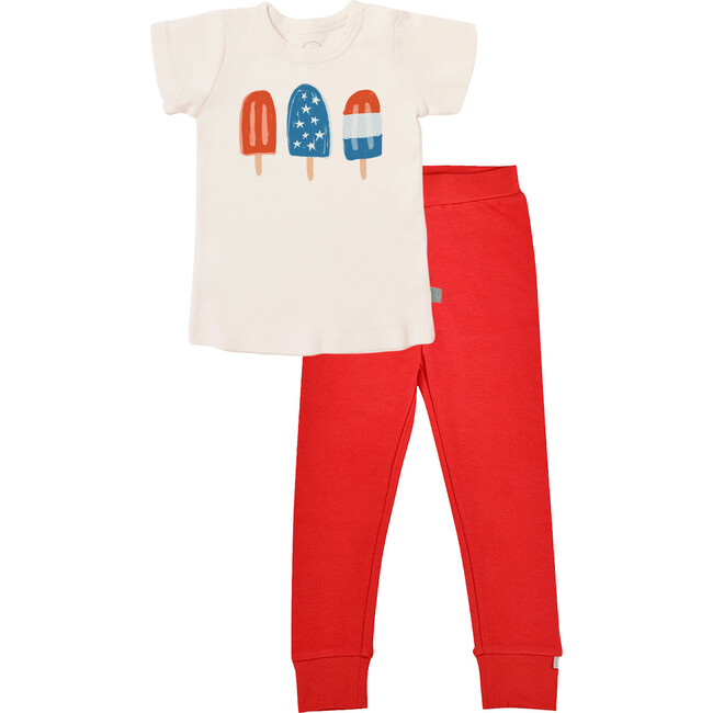 Short Sleeve Pajama Set, Popsicles
