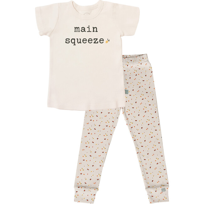 Short Sleeve Pajama Set, Main Squeeze