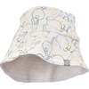 Reversible Bucket Hat, Bunnies - Sun Hats - 1 - thumbnail