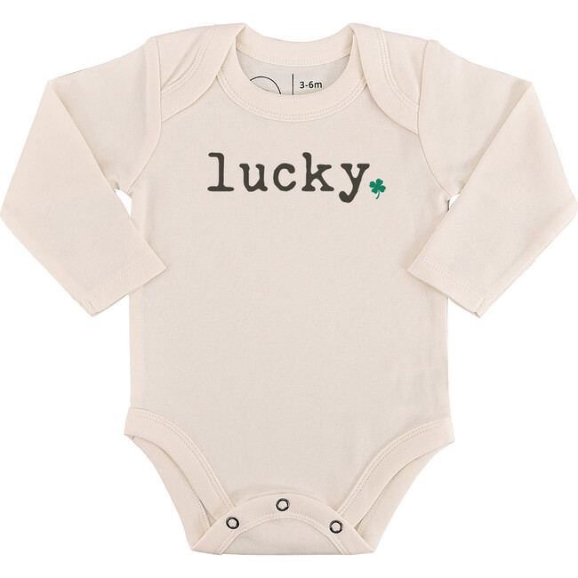 Long Sleeve Graphic Bodysuit, Lucky