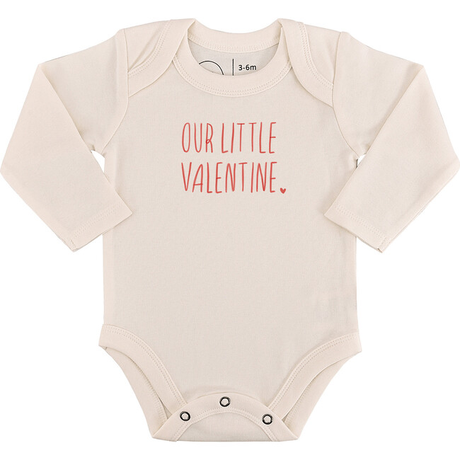 Long Sleeve Graphic Bodysuit, Little Valentine