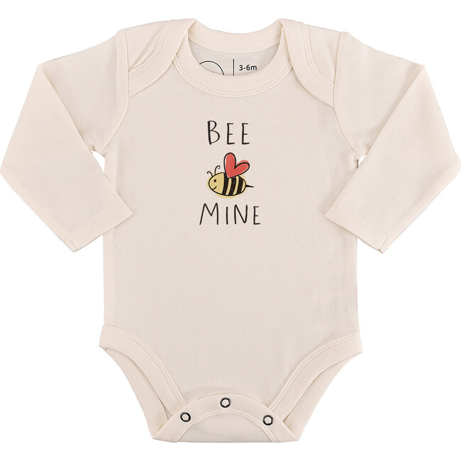 Long Sleeve Graphic Bodysuit, Bee Mine
