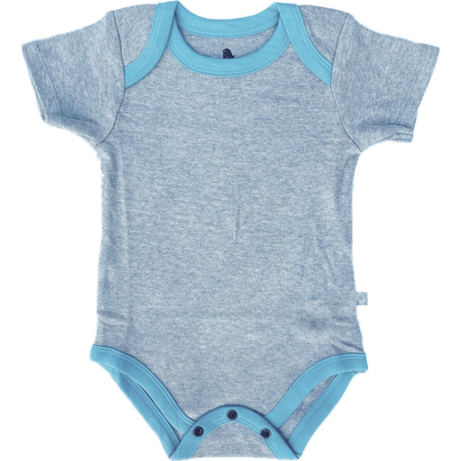 Lap Bodysuit, Vintage Aqua Colorblock