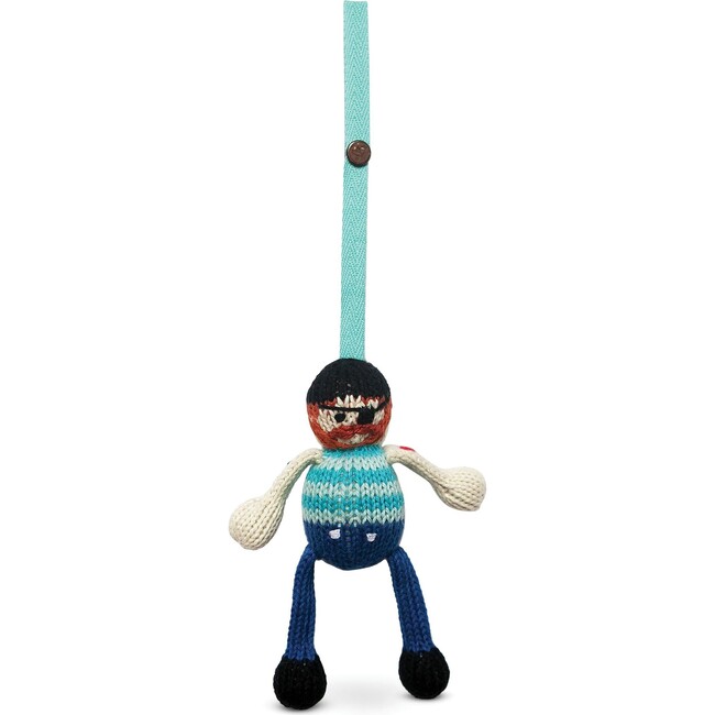 Knit Stroller Toy, Jack The Sailor
