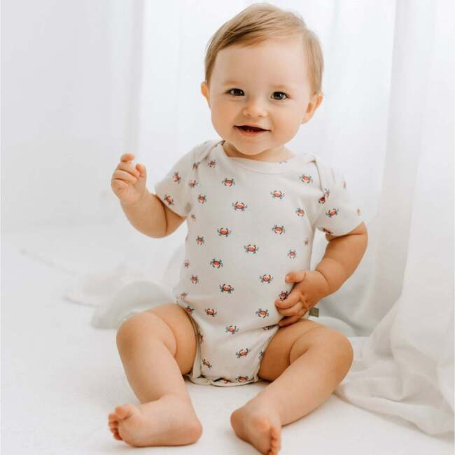 Lap Bodysuit, Crab - Onesies - 4
