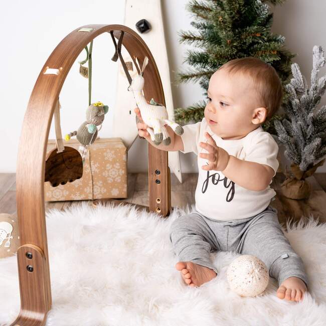 Knit Stroller Toy, Amelia The Giraffe