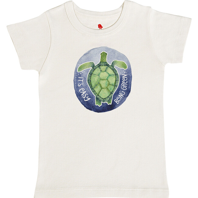 Graphic Tee, Turtle Easy Green